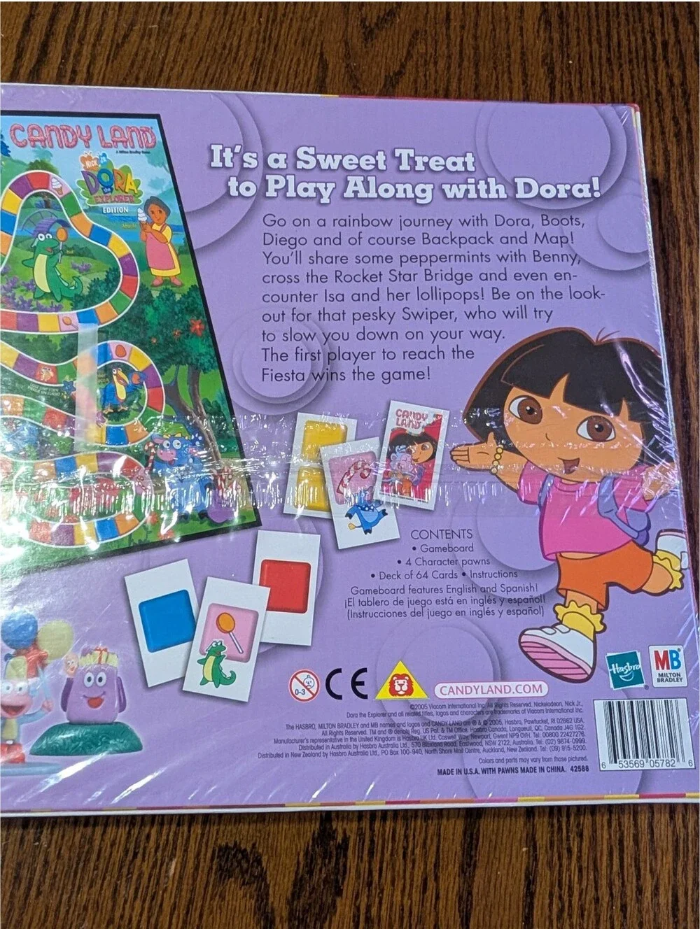 NEW Vintage Nick Jr. Dora the Explorer Edition Board Game